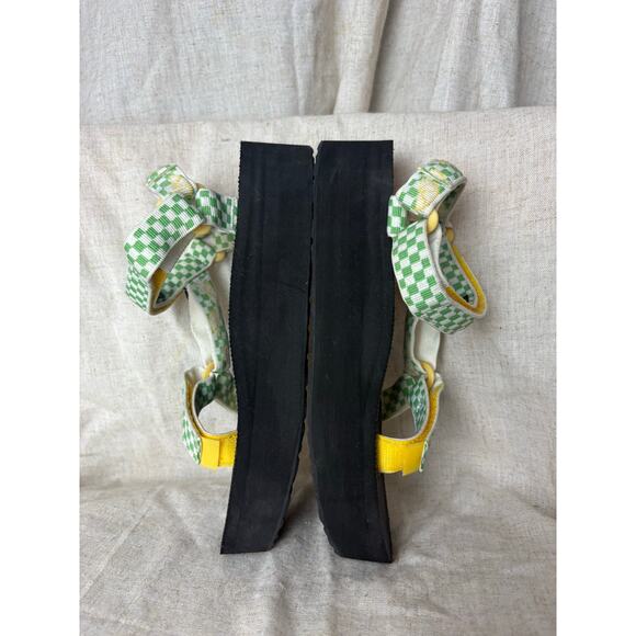 Teva Flatform Universal Sandals Picnic Slice Yarrow Size 9 - Picture 4 of 9